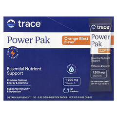 Power Pak, Orange Blast, 30 пакетиків-стіків по 6,1 г (0,22 унції)