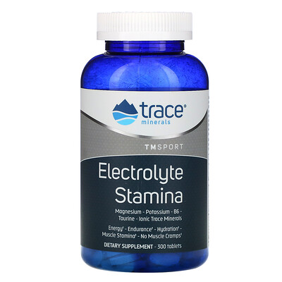 Trace Minerals Research Electrolyte Stamina, 300 таблеток