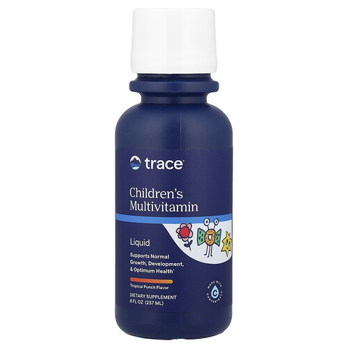 Trace, Children's Liquid Multivitamin, Flüssiges Multivitamin für Kinder, Tropical Punch, 237 ml (8 fl. oz.)