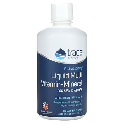 Trace Minerals® Liquid Multi Vitamin-Mineral: Comprehensive Nutritional Support