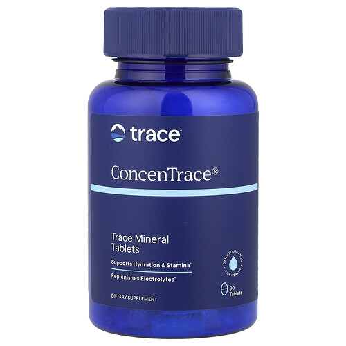 Trace, ConcenTrace®, Trace Mineral Tablets, 90 Tablets