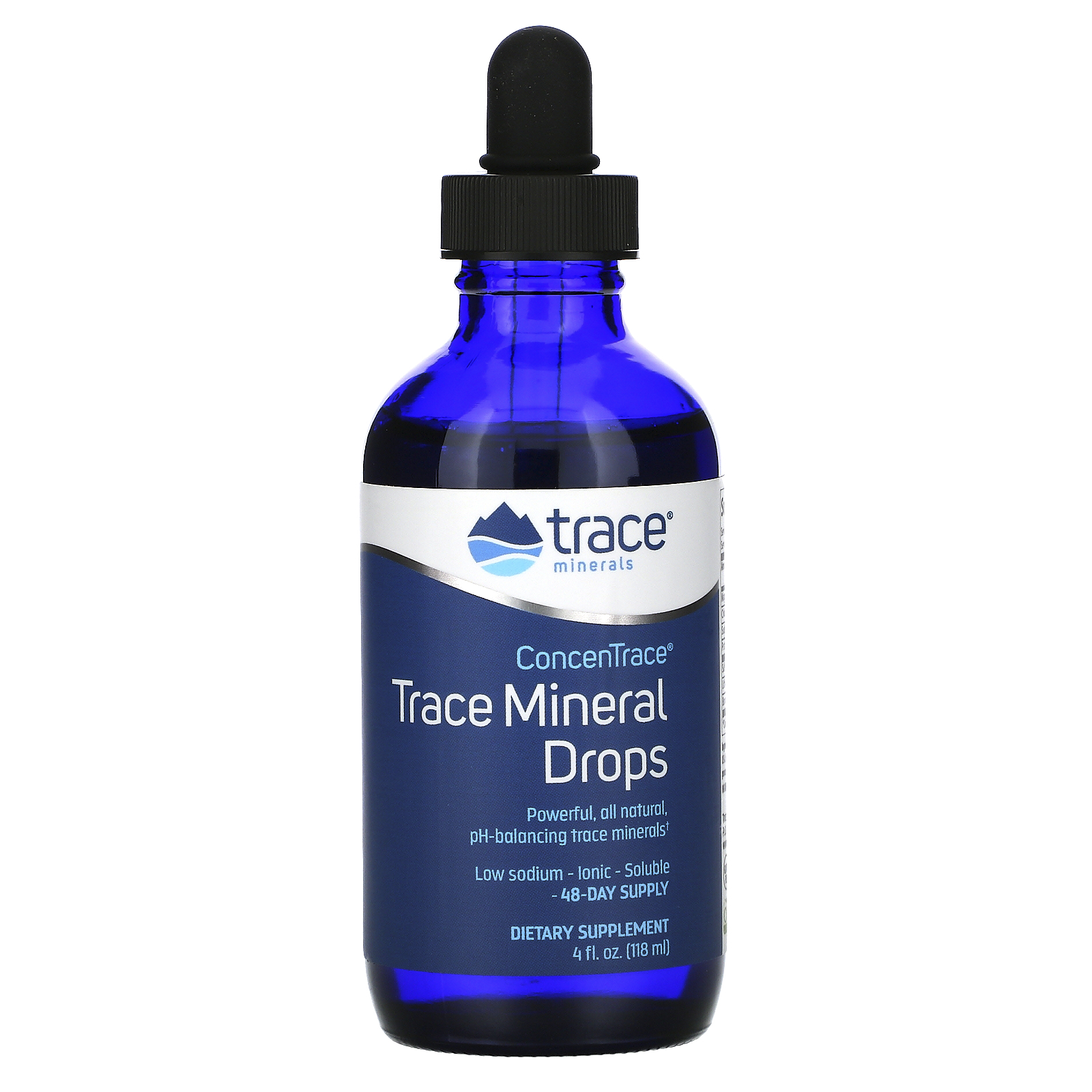Trace Minerals Research, ConcenTrace, Trace Mineral Drops, 4 fl oz (118 ...
