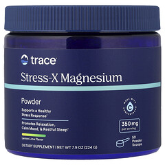 Stress-X, порошок із магнієм, лимон і лайм, 224 г (7,9 унції)