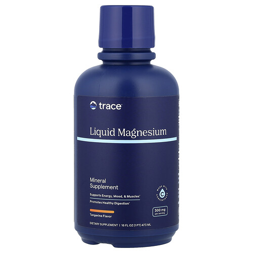 Trace, Liquid Magnesium, flüssiges Magnesium, Mandarine, 473 ml (16 fl. oz.)