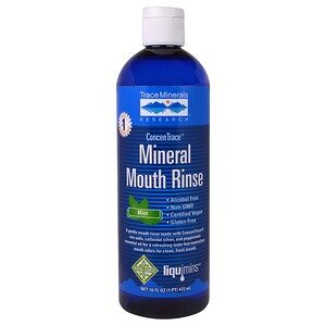 Отзывы о Трасе Минералс Ресерч, ConcenTrace Mineral Mouth Rinse, Mint, 16 fl oz (473 ml)