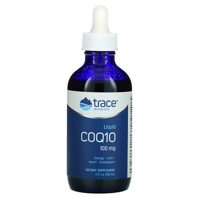 

Trace Minerals ®, Liquid CoQ10, Tangerine, 100 mg, 4 fl oz (118 ml)