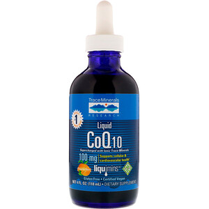 Отзывы о Трасе Минералс Ресерч, Liquid CoQ10, Tangerine Flavor, 100 mg, 4 fl oz (118 ml)