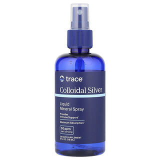 Trace, 콜로이드 실버 미네랄 스프레이, 118ml(4fl oz)