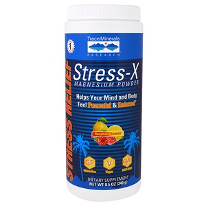 Отзывы о Трасе Минералс Ресерч, Stress-X Magnesium Powder, Raspberry Lemon, 8.5 oz (240 g)