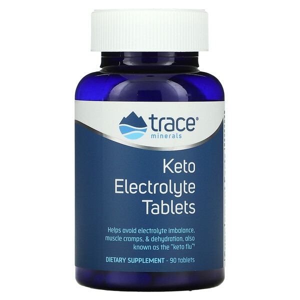 Trace Minerals ®, Keto Electrolyte Tablets, 90 Tablets
