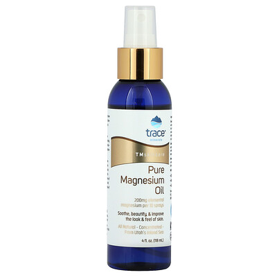 Trace Minerals ®, TM Skincare, Pure Magnesium Oil, 4 fl oz (118 ml)