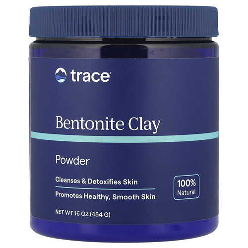 Trace Bentonite Clay Powder, 16 oz (454 g)