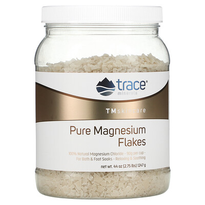 

Trace Minerals ® TM Skincare хлопья чистого магния 1247 г (2 75 фунта)
