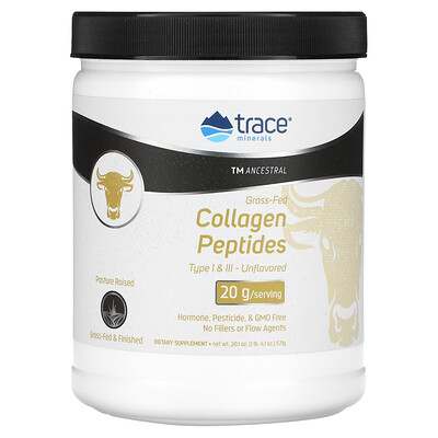 Trace  Grass-Fed Collagen Peptides  Unflavored  1 lb. 4.1 oz (571 g)