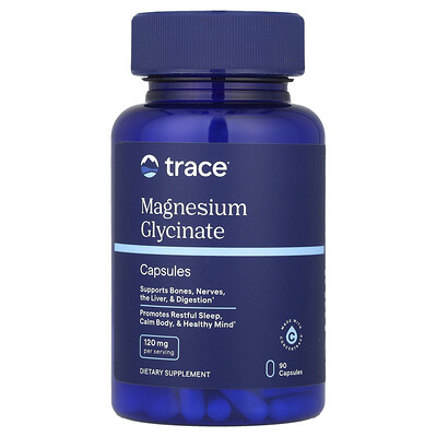 Product Image for Trace, Magnesium Glycinate, 90 Capsules