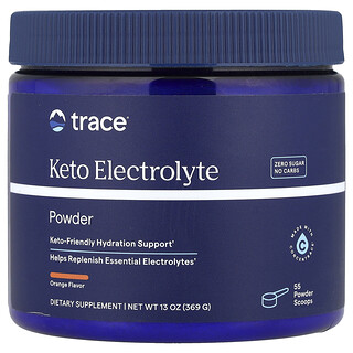 تريس‏, مسحوق إلكتروليت Keto ، برتقال ، 13 أونصة (369 جم)