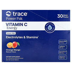 Power Pak, вітамін C Energy, апельсин і манго, 30 упаковок по 6,2 г (0,22 унції)
