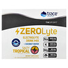 Trace, TM Sport, ZeroLyte 전해질 드링크 믹스 + 코코넛워터, 짠맛 트로피칼, 30팩, 개당 7.5g(0.26oz)