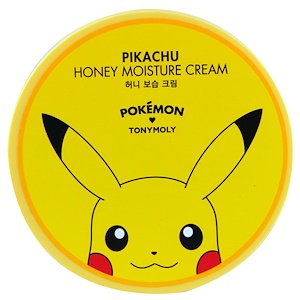 Отзывы о Тони Моли, Pokemon, Honey Moisture Cream, Pikachu, 300 ml