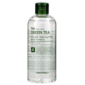 Отзывы о Тони Моли, The Chok Chok Green Tea, No-Wash Cleansing Water, 300 ml
