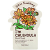 Tony Moly, I'm Calendula, Skin Soothing Beauty Mask Sheet, 1 Sheet, 0.74 oz (21 g)