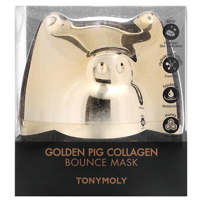 Tony Moly Golden Pig, маска с коллагеном, 80 мл (2,70 жидк. унции)