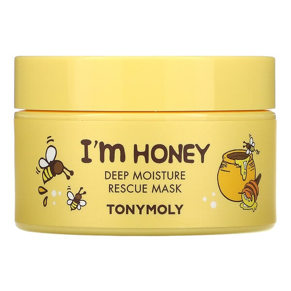 I'm Honey, Mascarilla de belleza de rescate de hidratación profunda con miel, 100 g (3,52 oz)