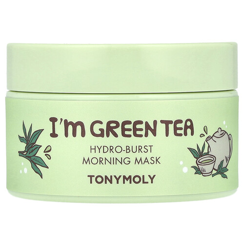 Tonymoly I'm Green Tea, Hydro-Burst Morning Beauty Mask, 3.52 oz (100 g)