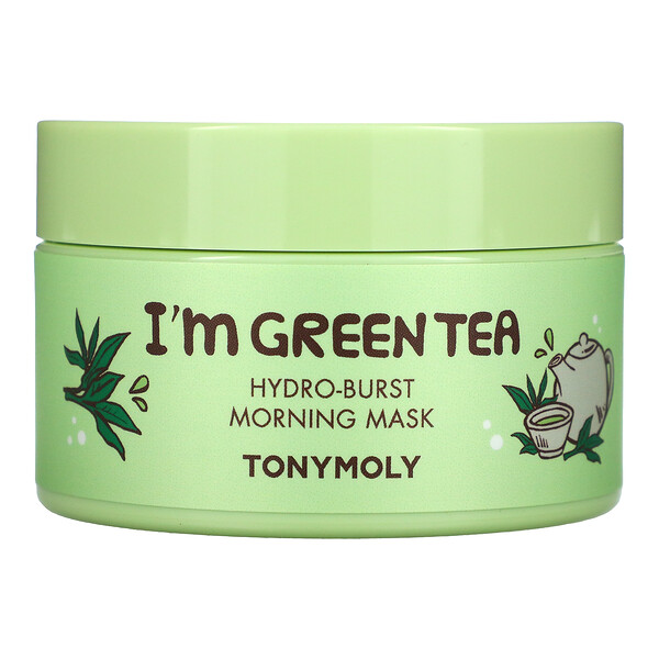 Tony Moly‏, I'm Green Tea, Hydro-Burst Morning Beauty Mask, 3.52 oz (100 g)