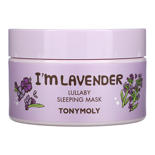 Tony Moly, I'm Lavender，睡眠幫助美容面膜，3.52 盎司（100 克）