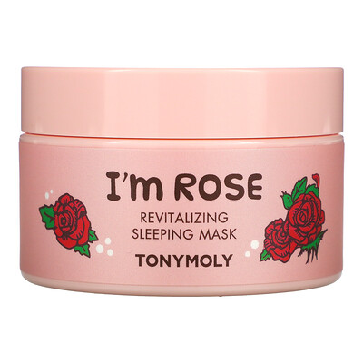 Tony Moly I'm Rose, Восстанавливающая маска для сна, 3,52 унции (100 г)