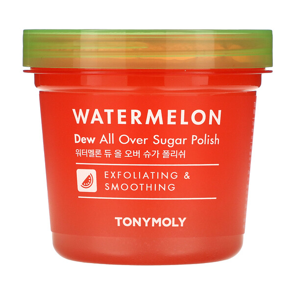 Tony Moly‏, Watermelon, Dew All Over Sugar Polish, 10.14 fl oz (300 ml)