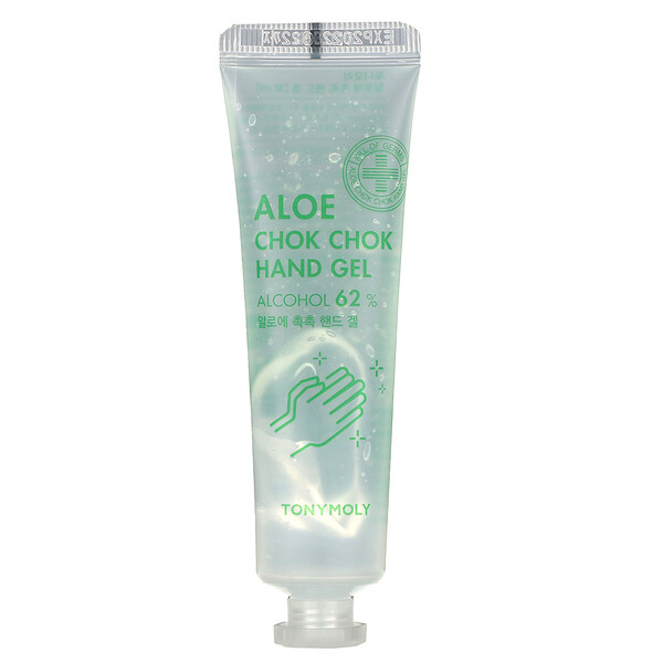 Tony Moly, Chok Chok, Π°Π½ΡΠΈΡΠ΅ΠΏΡΠΈΠΊ Π΄Π»Ρ ΡΡΠΊ Ρ Π°Π»ΠΎΡ, 62% ΡΠΏΠΈΡΡΠ°, 30Β ΠΌΠ» (1Β ΠΆΠΈΠ΄ΠΊ.Β ΡΠ½ΡΠΈΡ)