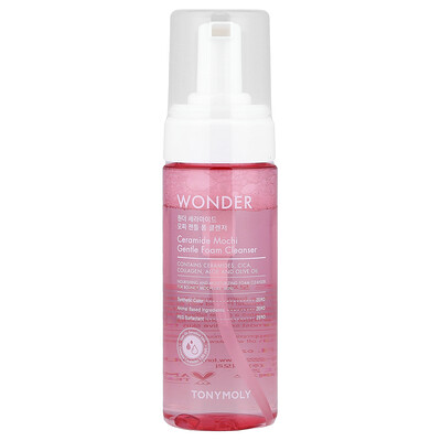 TonyMoly, Wonder, Ceramide Mochi Gentle Foam Cleanser, 5.07 fl oz (150 ml)