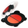 Tony Moly, Мечта панды, тинт для губ + румяна, воздушно-красный, 1,7 г x 2