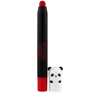 Tony Moly, Panda's Dream, блестящий цветной карандаш для губ, красная вишня, 1,5 г