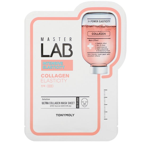 Master Lab, Collagen Elasticity, 1 Sheet, 19 g