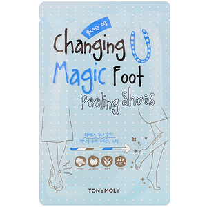 Отзывы о Тони Моли, Changing U, Magic Foot Peeling Shoes, 1 Pair, 0.60 oz (17 g) Each