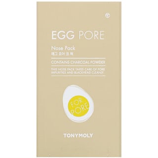 Tony Moly, Egg Pore, пакетик для носа, 7 пакетиков