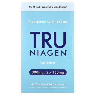 Tru Niagen（トゥルーナイアジェン）, Age Better®（エイジベター）、ベジカプセル120粒（1粒あたり150mg）