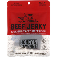 Beef Jerky, Honey & Cayenne, 2 oz (56 g) - изображение