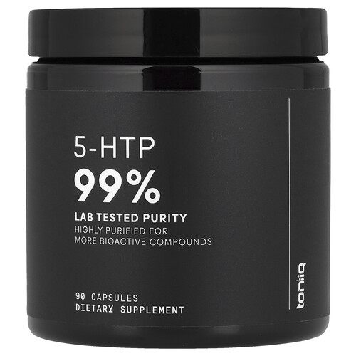 Toniiq 5-HTP, 90 Capsules (200 mg per Capsule)