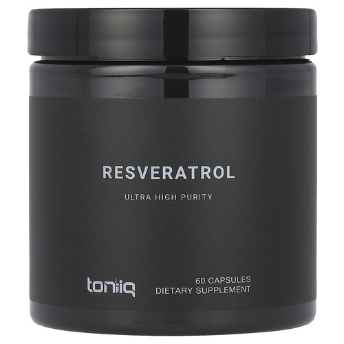 Toniiq, Resveratrol, 60 kapslar (300 mg per kapsel)