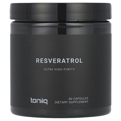 Product Image for Toniiq, Resveratrol, 60 Capsules (300 mg per Capsule)