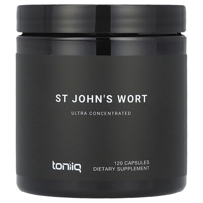 Toniiq  St John's Wort  1 000 mg  120 Capsules (500 mg Per Capsule)