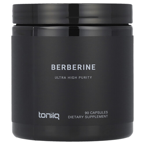 Toniiq Berberine, 90 Capsules (500 mg per Capsule)