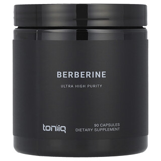 Toniiq, Berberine, Berberin, 90 Kapseln (500 mg pro Kapsel)