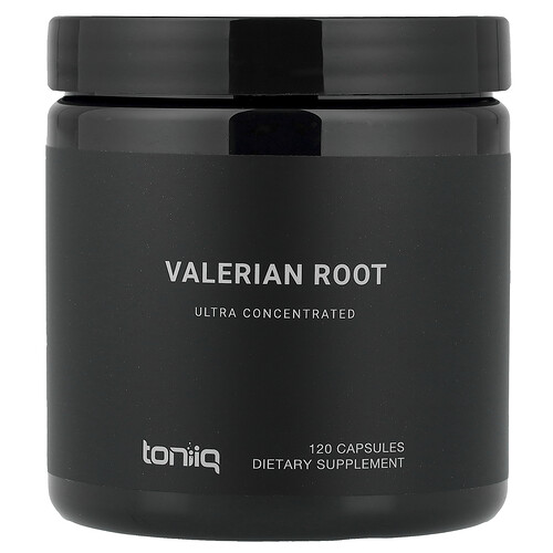 Toniiq, Valerian Root, Baldrianwurzel, 120 Kapseln (325 mg pro Kapsel)