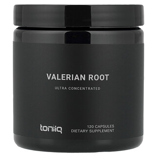 Toniiq, Racine de valériane, 120 capsules (325 mg par capsule)