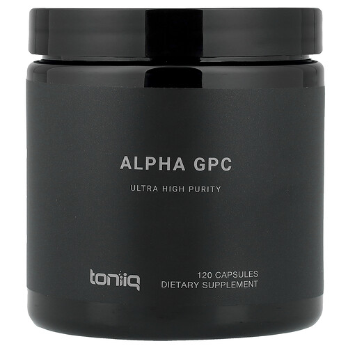 Toniiq, Alpha GPC, 120 Kapseln
